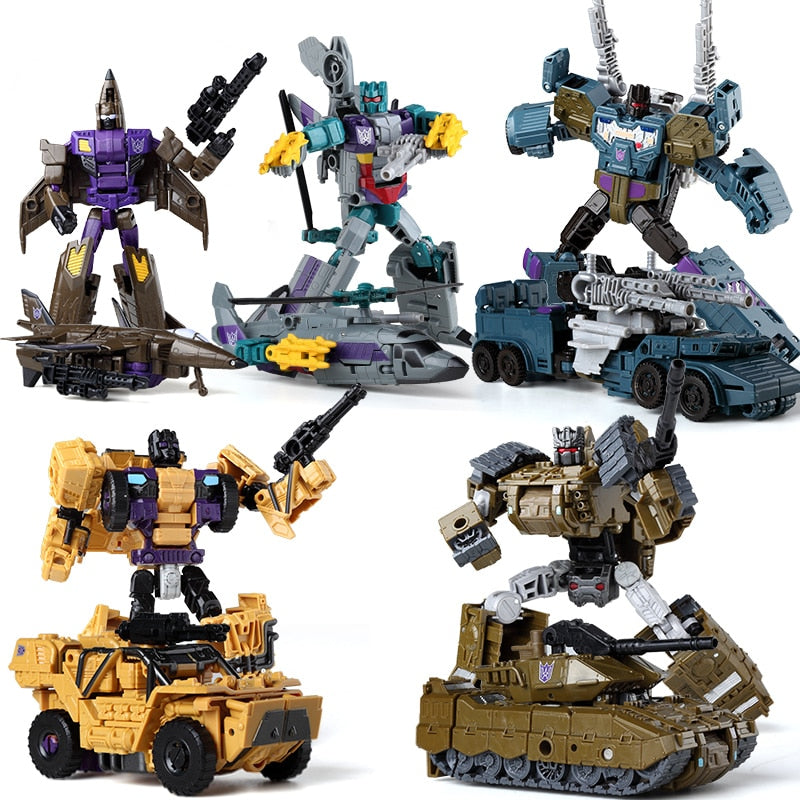 5in1 Combiners Transformation Action Figure